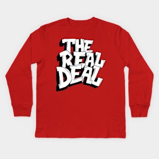 Extreme Sports Entertainment Real Deal Merchandise Kids Long Sleeve T-Shirt